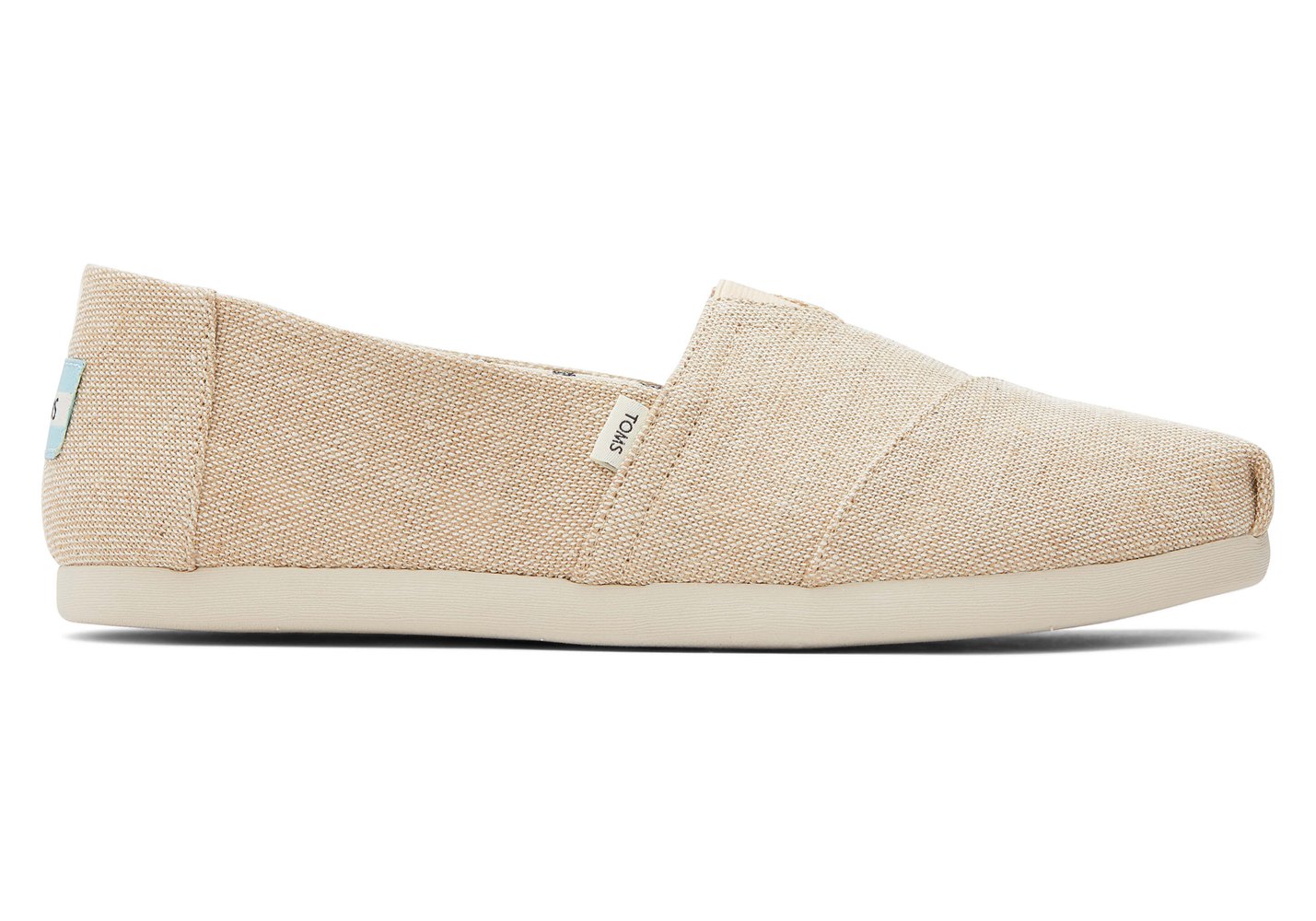 Toms Espadryle Męskie Beżowe - Alpargata Heritage Płócienne - 32RDOKZMH